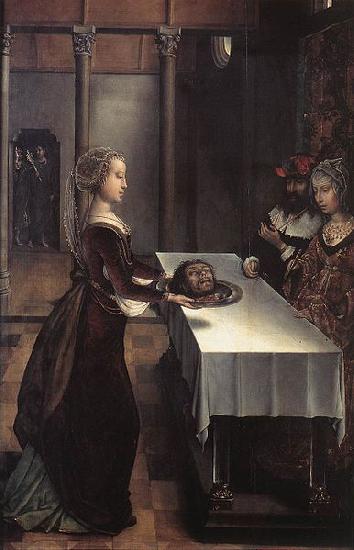 Juan de Flandes Herodias' Revenge oil painting image
